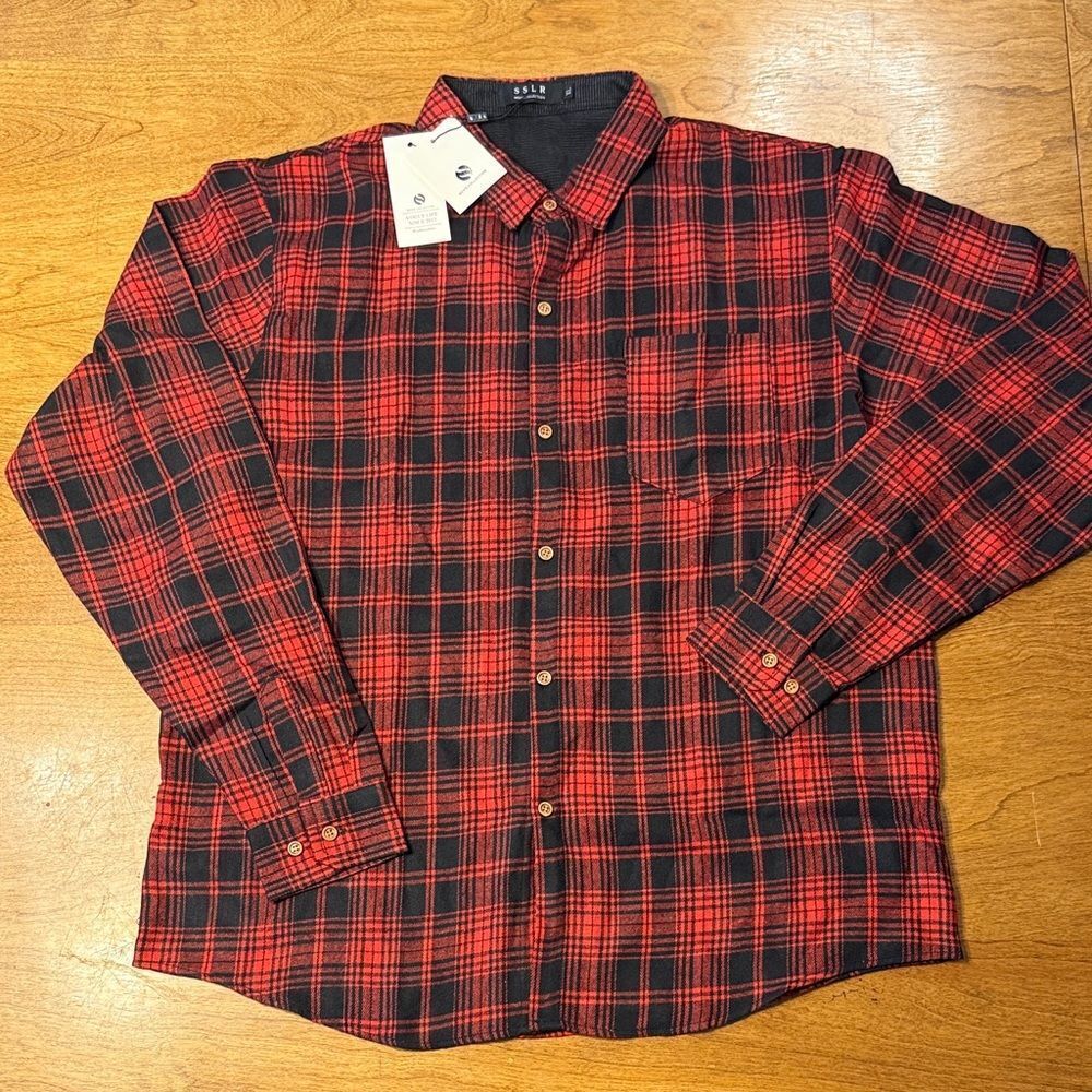 SSLR Men's Collection Flannel Shirt